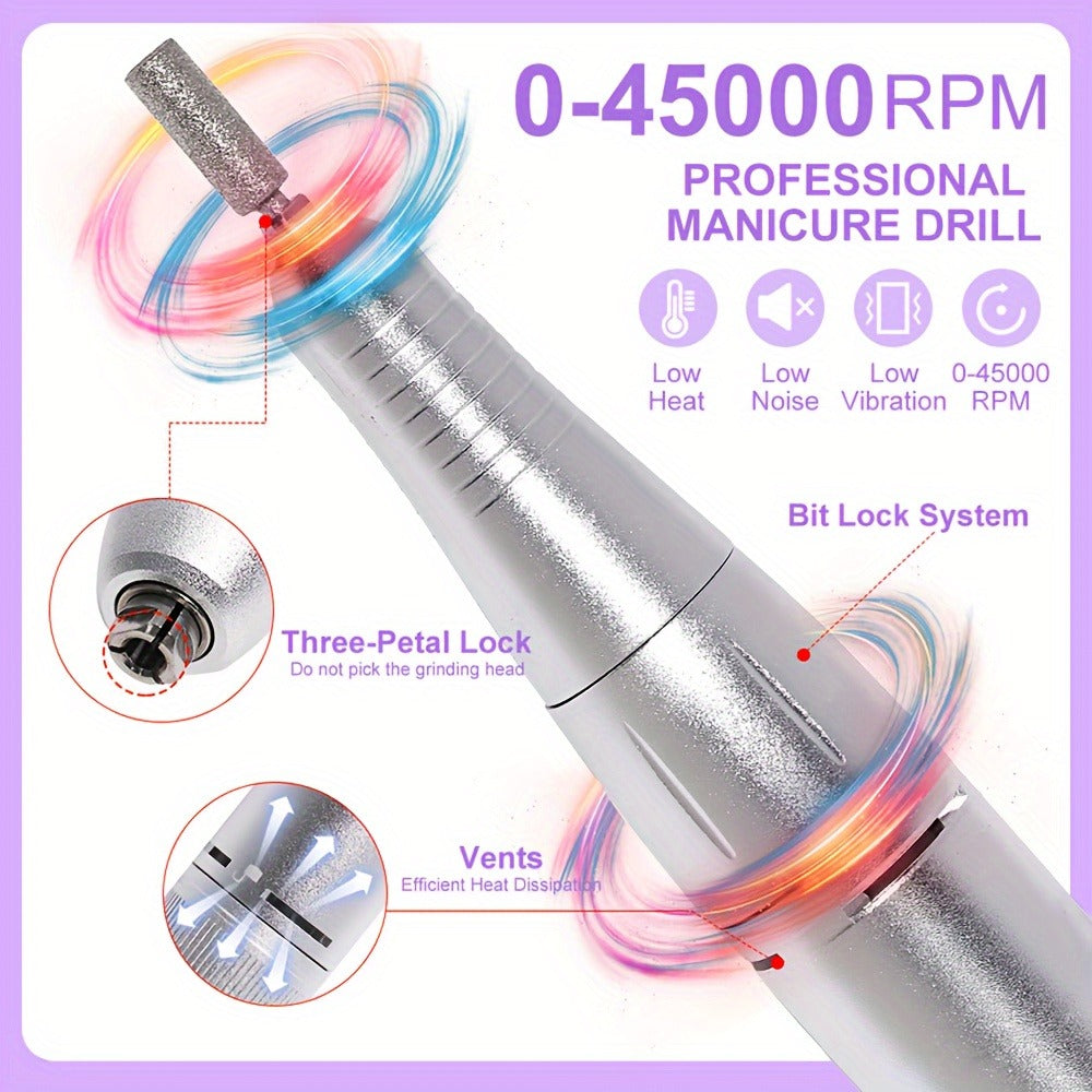 UV LED Nail Lamp 30 LEDs Infrared Auto Sensor Gel Polish Curer 3 Timer Modes 5s 30s 60s Detachable Magnetic Base for Hands & Feet Painless Curing Home Salon