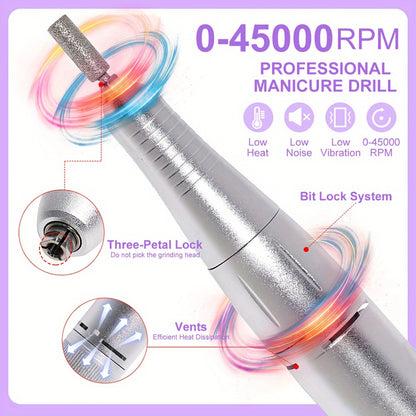 UV LED Nail Lamp 30 LEDs Infrared Auto Sensor Gel Polish Curer 3 Timer Modes 5s 30s 60s Detachable Magnetic Base for Hands & Feet Painless Curing Home Salon