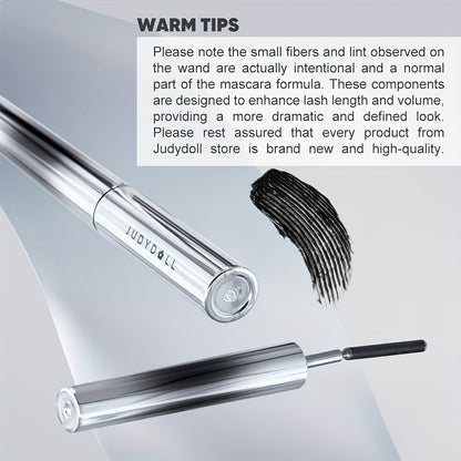 3D Curling Mascara — Volumizing, Waterproof & Smudge-Proof Eyelash Wand, Long-Lasting Nourishing Formula, Suitable for All Eye Types, Korean Makeup Style, Black & Brown, Curling & Precision Design