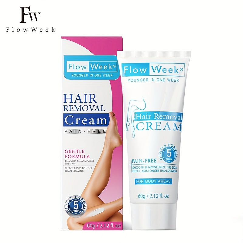 Gentle, Fast-Acting Hair Removal Solution, Suitable for Body, Legs, Arms, And Intimate Areas, Designed for Men, Free from Alcohol