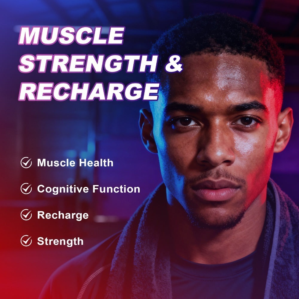 Micronized Creatine (5000 for MG Per Serv) - Energy, Muscle, Recharge, Mental Clarity - No Artificial Sweeteners & Flavors - 300 G (60 Servings)
