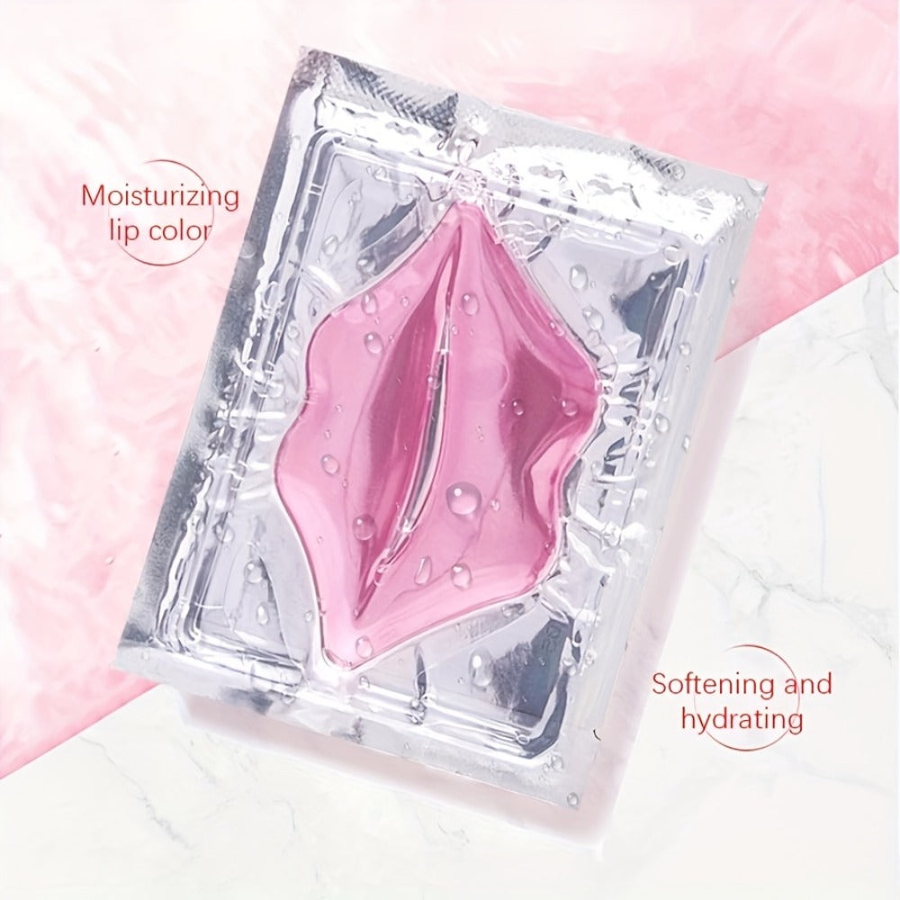 15pcs Hydrating Pink Lip Mask - Moisturizing & Nourishing Your Lips, Gentle for All Light Beige Types, Perfect Gift for Women