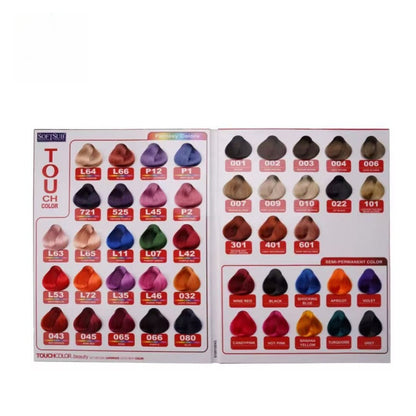 Permanent Hair Dye 20 Vivid Colors | Long-Lasting Bright Color for Home Use | Easy Application | Black Brown Pink Purple Blue Red Orange & More