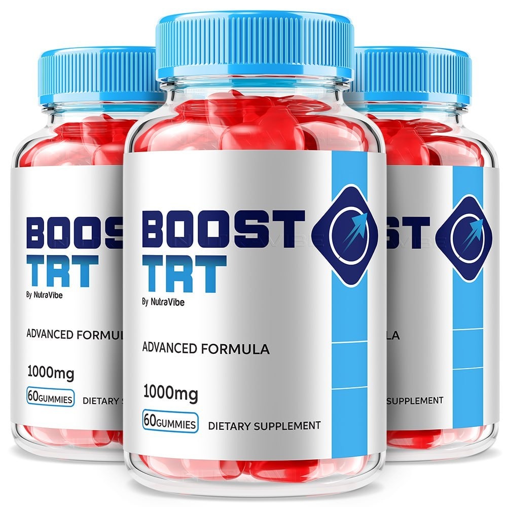 Boost TRT – Original BoostTRT Gummies with a Natural Daily Blend for Energy & Wellness | Great-Tasting, Easy-to-Chew Gummies