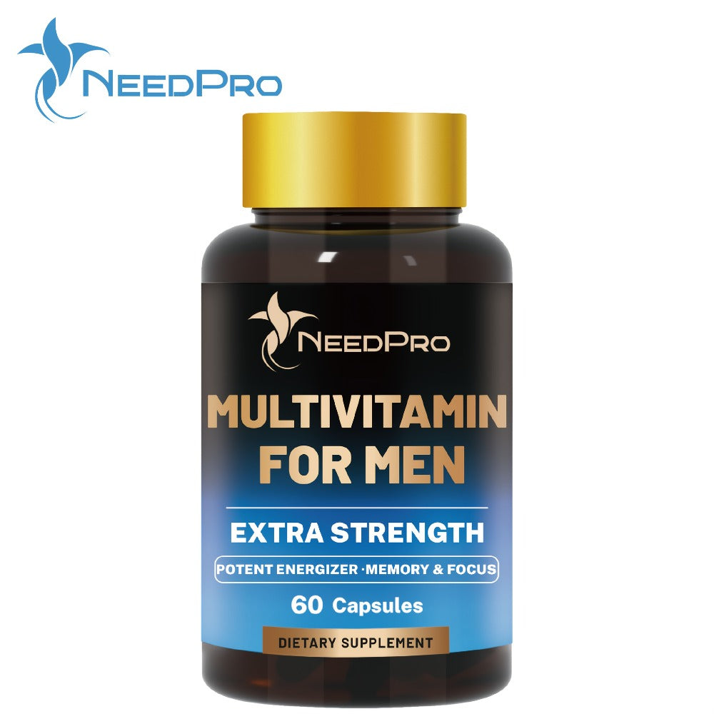 120 Capsules Men'S Vitamin, Rich in Vitamin C, Vitamin A, Vitamin D, Vitamin B6, Folic Acid, Zinc, Biotin, Vitamin B12, Exercise - Healthy Supplement