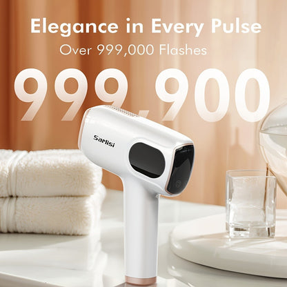 IPL Hair Removal Device for Women and Men - 9 Modes Auto Flash Painless Permanent Hair Removal Machine, Full Body At-Home IPL Laser Hair Remover for Face Legs Underarms Bikini Line