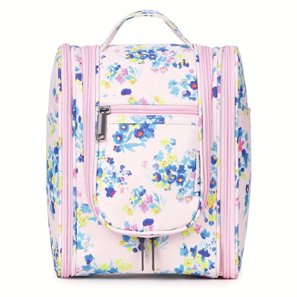 Travel Bag for Toiletries Cosmetic Bags for Women Hanging Toiletry Bag Multi-compartment Makeup Bag Organizer Bag for Essentials Accessories Makeup Bag for Cruise Essential Items Christmas Gift