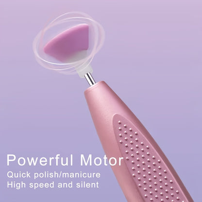 Electric Nail Drill Kit 20000 RPM Variable Speed with 11 Interchangeable Bits Portable Nail Grinder for Acrylic Gel Nails Pedicure Polishing Removal Salon Home Use