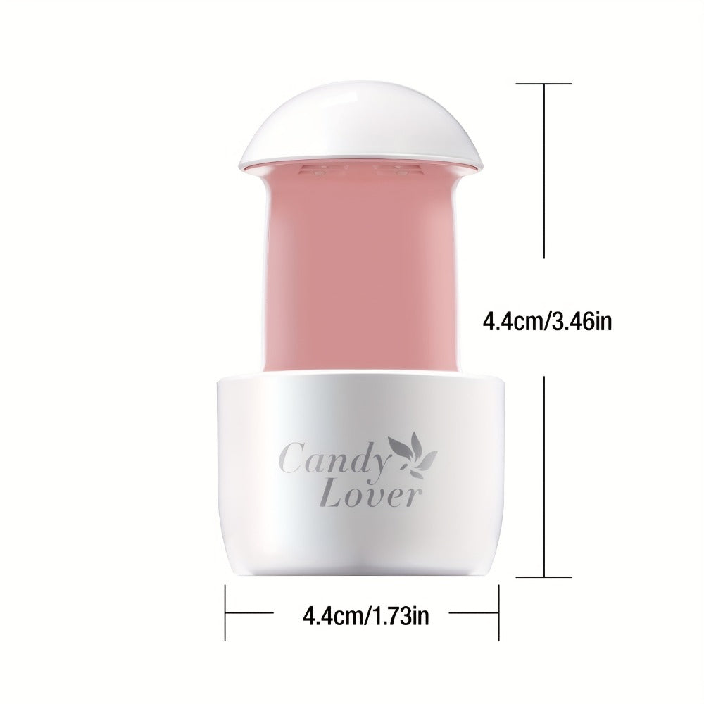 Candy Lover Mini Light for Gel Nails, Small Nail Lamp for Easy And Fast Extension System, Portable Manicure LED Light for Gel Nail Polish DIY Nail Art