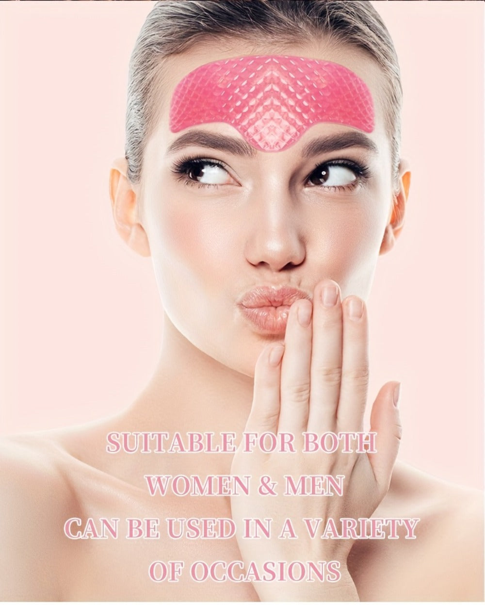 ILISYA 3 Boxes Watermelon Forehead Patches, Containing Caffeine, Collagen and Niacinamide, Variety of Plant Extracts, Moisturizing and Nourishing, Ultra-hydrating, Help Skin Looks More Tender, Daily Facial Skin Care