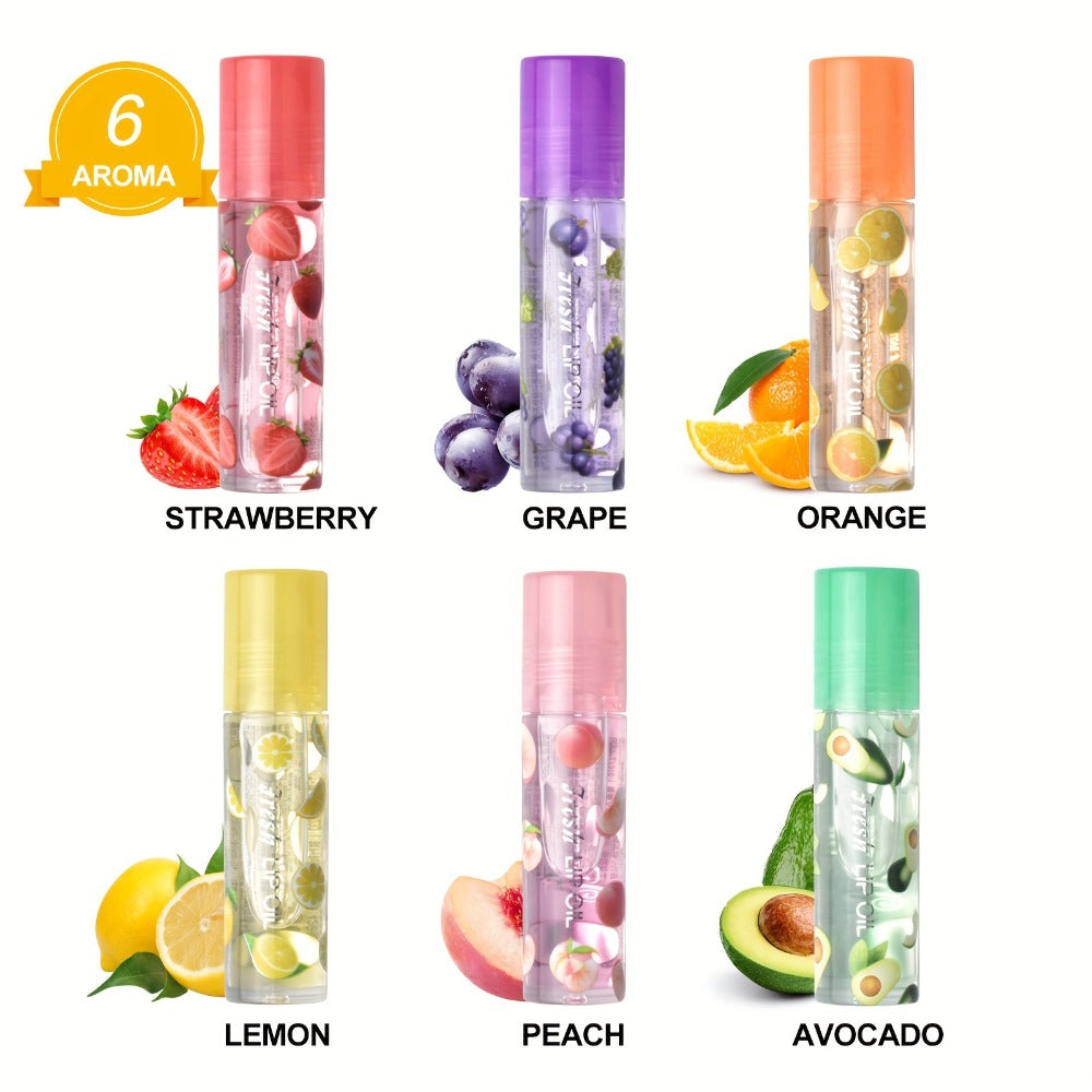[Lip Balm Set] 24pcs/Box 6 Flavors Colorless Transparent Lip Balm Roller Design Long Lasting Moisturizing Lip Texture Light 3.x24pcs, Lip Balm Set, Lip Balm for Dry Lips, Daily Lip Care, Hydration, Smooth Application, Lightweight Balm, Gentle On Lips