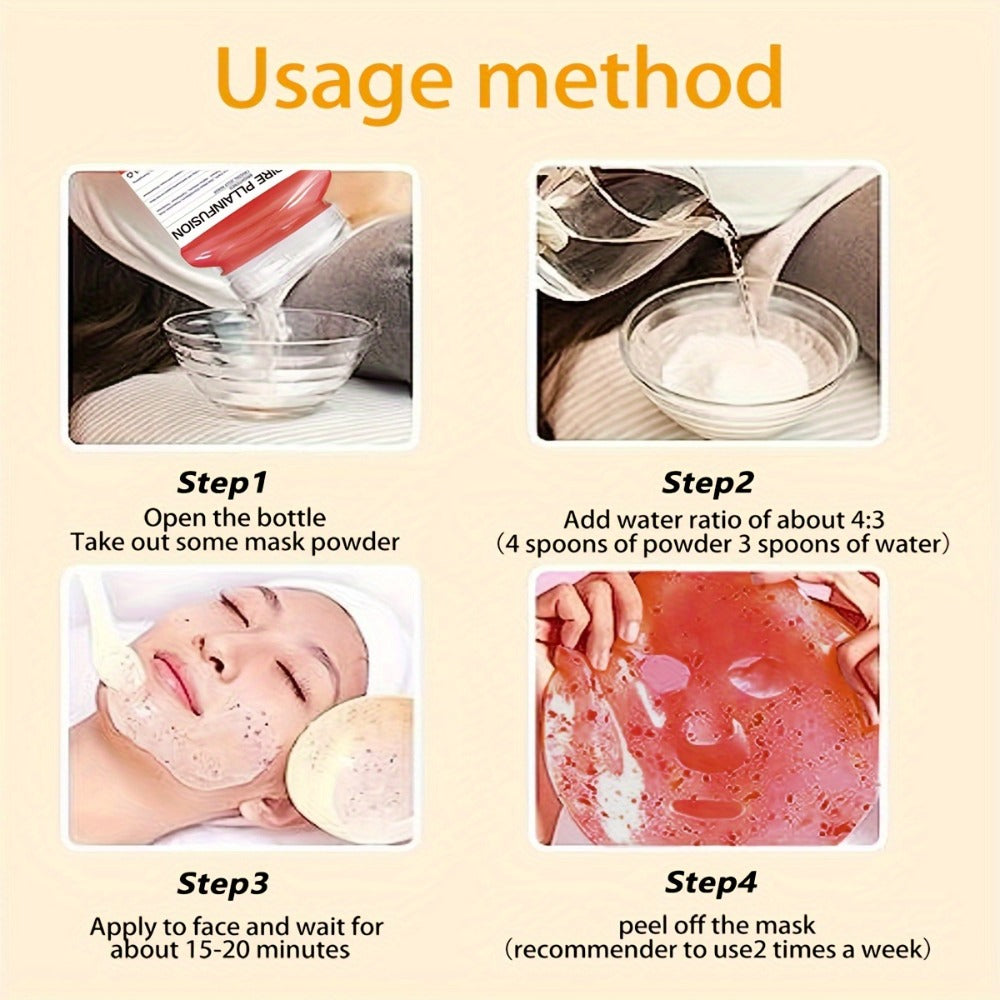 12. 3fl. oz Vampire Plasma Face Mask - Lactic Acid Jelly for All Skin Types, Alcohol-Free & Paraben-Free, Firming & Hydrating -Off Gel, Fragrance-Free