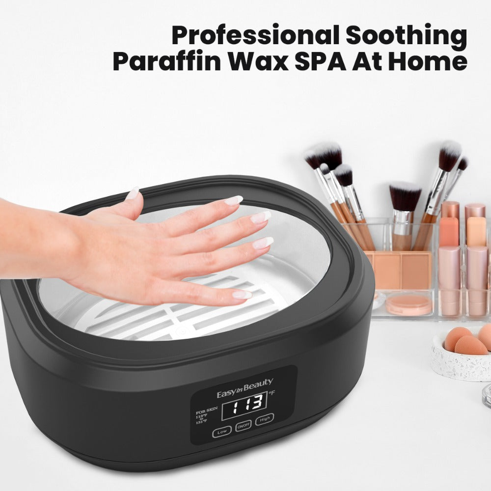 Paraffin Wax Machine for Hand and Feet, Touchscreen 3000ml Paraffin Wax Warmer with 6 Packs Wax (2.64 lbs), Paraffin Hot Wax Spa, Paraffin Bath for Home Use