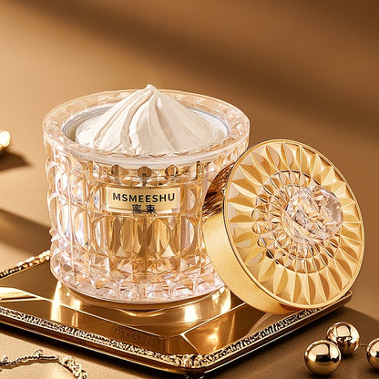 Firming Face Cream with Collagen Ginseng & Reishi Mushroom - Deep Hydration Brightening Anti-Aging Cream for Men & Women - Pearl Milk Allantoin Skin Care Holiday Gift 50g
