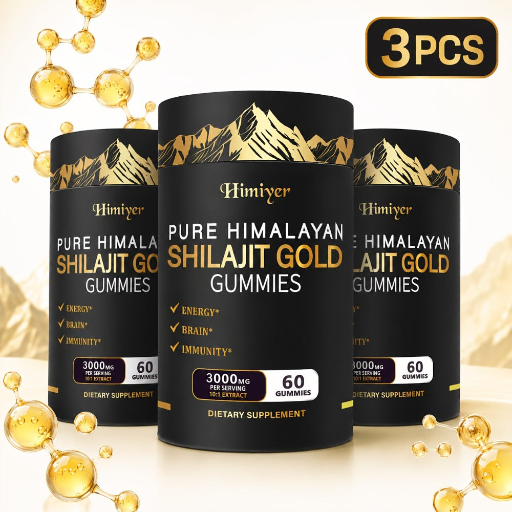 Buy 2 Get 1 Free - A Powerful Combination Of 3000Mg SHIlijit, Ginger, Hoofgrass, Ginseng And Ashwagandha! Multi-mineral And Phytonutrient Supplement
