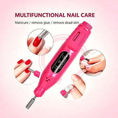 Nail Art Kit 72-in-1 Complete Manicure Set with LED Nail Lamp, Gel Polish, Nail Drill Pen, Nail Polisher, Glue Drying Machine, Polish Brush, Finger Divider & Nail Art Accessories – Professional Home Nail Kit