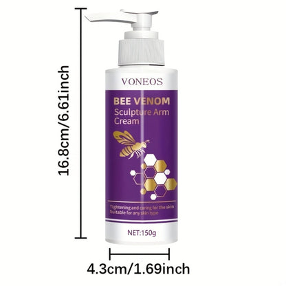 Body Firming Cream Bee Venom Sculpture Moisturizing Tightening Lifting for Arms Abdomen Thighs Buttocks Anti-Sagging Anti-Aging Skin 1pc 2pcs