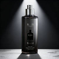 black spray