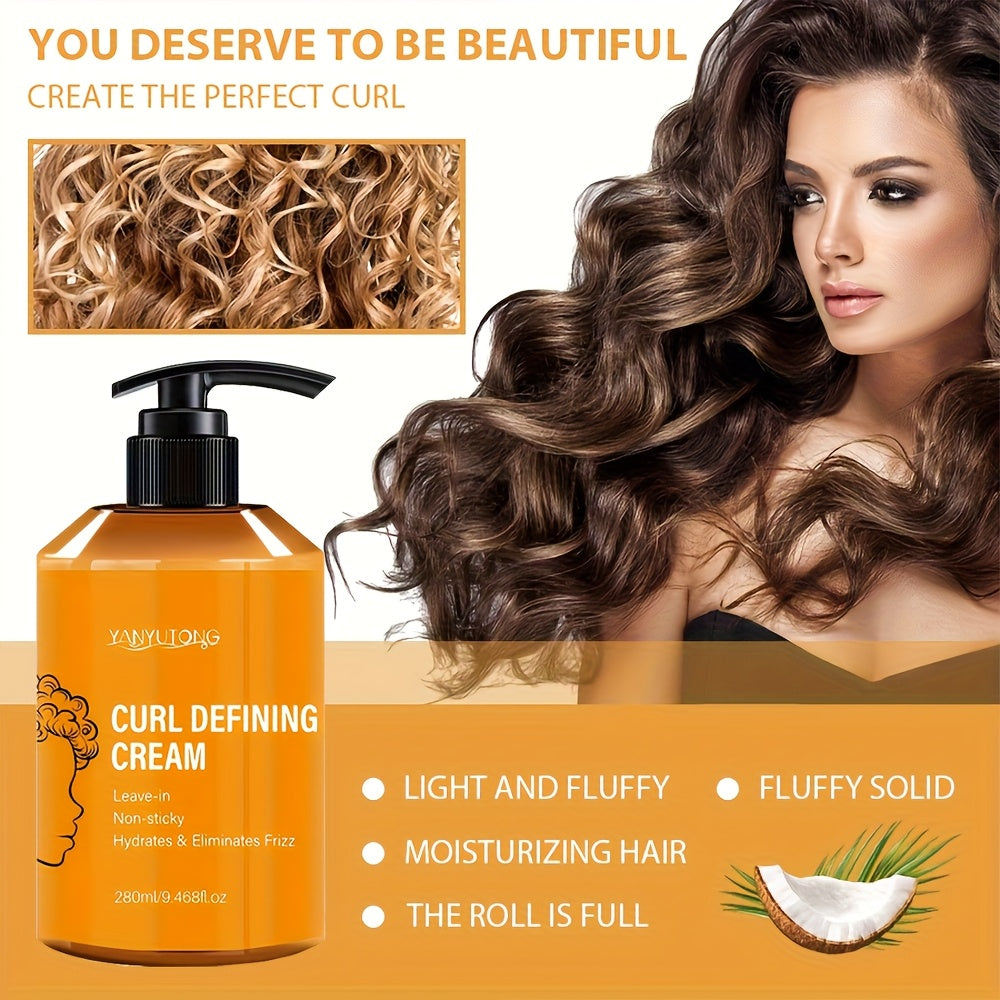 This Styling Cream for American Curly Hair Features Moroccan Argan Oil, Suitable for Black Perms And Latin Curls. It Comes in a 9.47oz Stick And Helps Achieve a Naturally Voluminous And Long-Lasting Style While Moisturizing And Hydrating Wavy And Cur