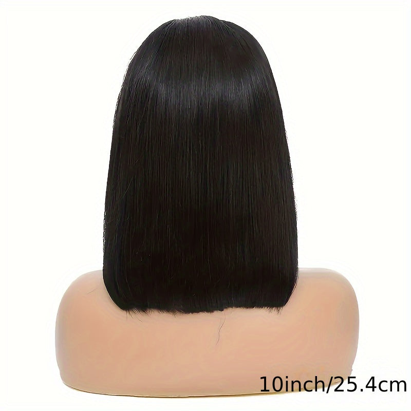 Side Part Bob Wig Human Hair T Part Bob 13*4 Lace Front Wigs Human Hair Pre-Plucked 180% Density Straight Frontal Wigs Human Hair Lace Short Wigs Natural Color, 8-14inch, | Up to 50% Off