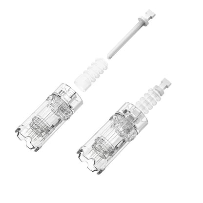 Microneedling Pen Cartridges 10-Pack 36-Pin 0.25mm Replacement Needle Cartridges for Dr Pen A10 Compatible 12 24 36 42 Pin Nano Tips