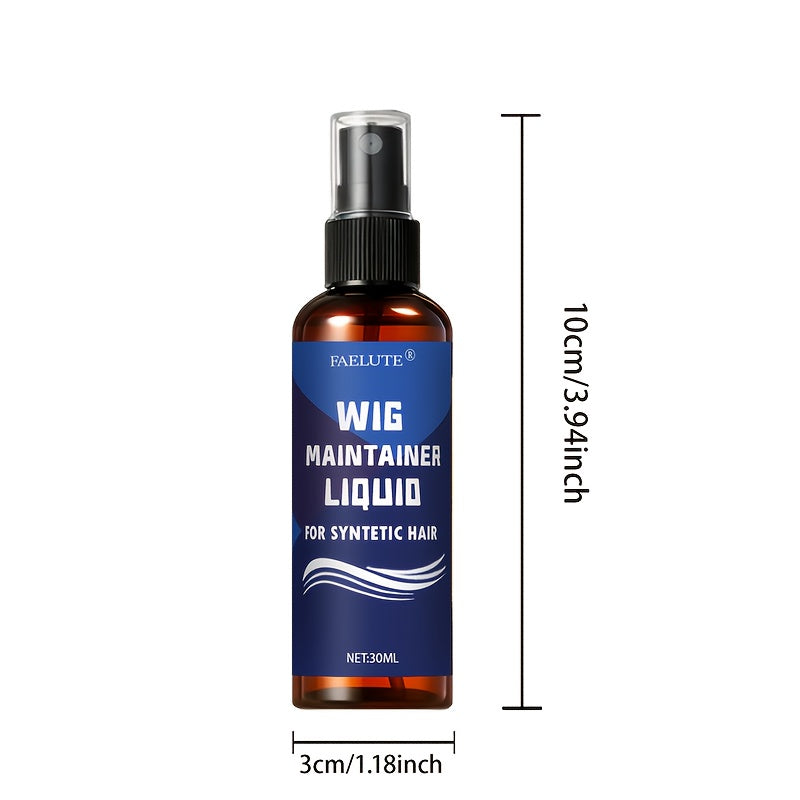 Wig Conditioning Mist Spray - Detangle And Smooth with Shine - Dry Rough Look - Anti-Frizz End - Light Mist, No Heavy Feel - for Synthetic And Wigs, Straight Curly Long Short Daily Styling