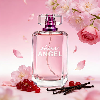 Floral Gourmand Perfume for Women Eau de Parfum 3.4oz | Vanilla Jasmine Red Berries Long Lasting EDP Spray | Full Size Fragrance Daily Dating Party Gift