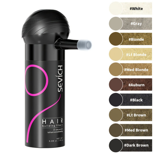 Sevich One-Time Hair Fiber Convenient Quick Natural Thickening Fibers + Spray Head Combination, SEVICH