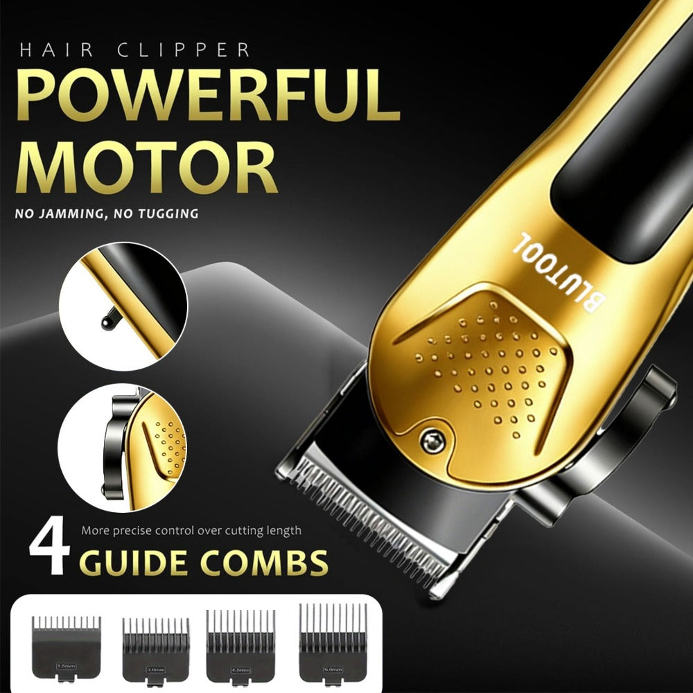 2/4 Piece Men's Grooming Set: Hair Clipper  Electric Shaver. Supports USB Charging, Offers Cordless Portability, Features An LED Display a Precision Grooming Tool Designed Exclusively for Men. The Ideal Gift for A Father, Husband, or Boyfriend.