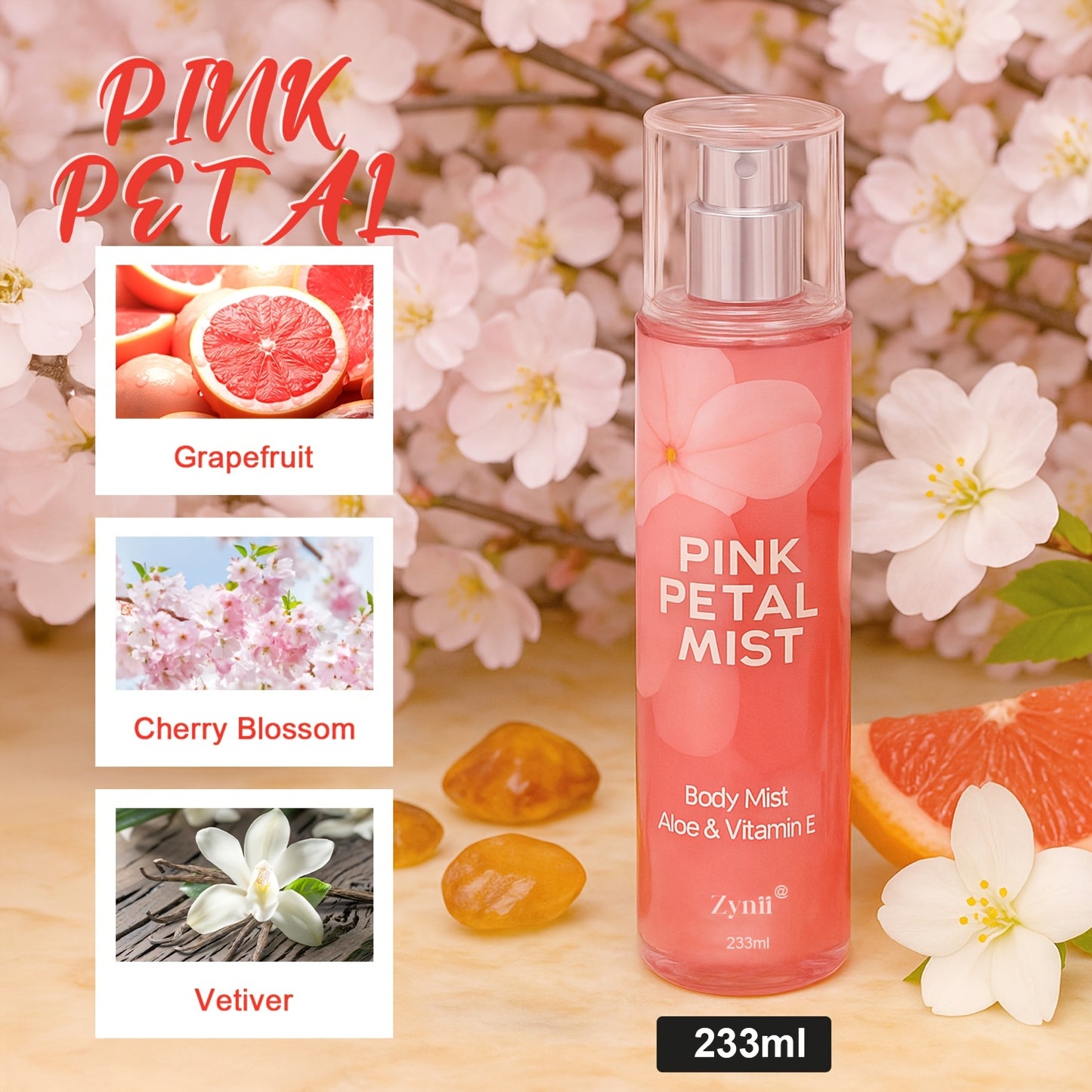 Perfume for Women Long Lasting Floral Fruity Eau de Toilette Spray Non-Greasy Hair & Body Mist 13 Scents 7.98 Fl Oz & 8+3 Fl Oz Gift for Her Valentine Birthday