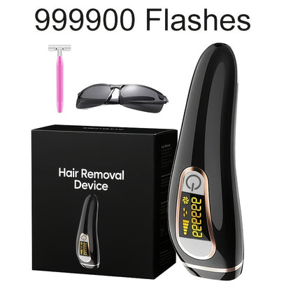 IPL Hair Removal Device 999K Flashes Permanent Hair Remover for Women Men At-Home Laser Hair Removal LEFINEE Flagship Pro Edition