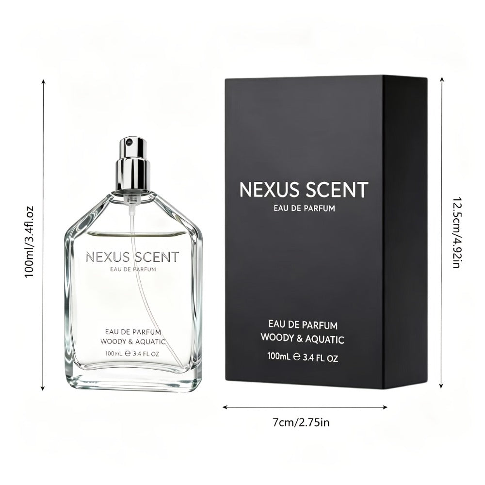Men's Cologne Spray 3.4oz Long Lasting EDT Limited Edition Black & Red Temptation Fresh Woody Aromatic Fragrance Gift for Him