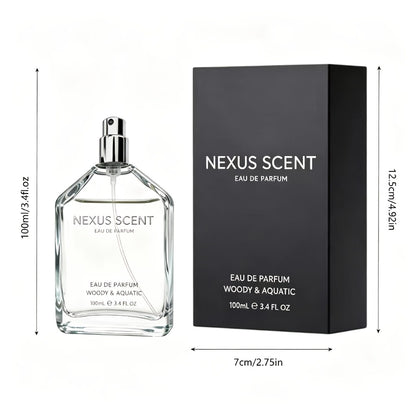 Men's Cologne Spray 3.4oz Long Lasting EDT Limited Edition Black & Red Temptation Fresh Woody Aromatic Fragrance Gift for Him