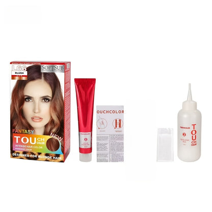 Permanent Hair Dye 20 Vivid Colors | Long-Lasting Bright Color for Home Use | Easy Application | Black Brown Pink Purple Blue Red Orange & More