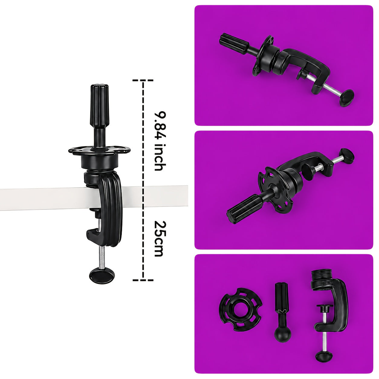 Adjustable Wig Stand 22 Inch Adjustable Reinforced Wig Stand with Mannequin Head | for Wigs, Cosmetology, Manikin Head Set