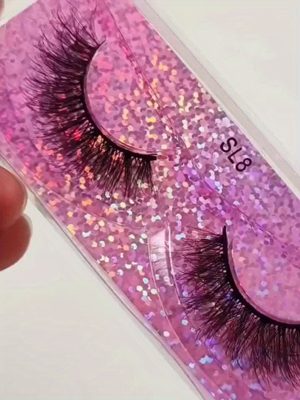 20 Pairs False Eyelashes Natural Long Fluffy Curling Thick Reusable & Lightweight Eyelashes Mix Styles Portable for Daily Use