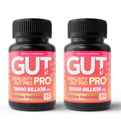 Probiotics 18000 Billion CFU Capsules | Lactobacillus & Bifidobacterium Multi-Strain Formula | Digestive & Gut Health Support for Women and Men | 60 Capsules Per Bottle