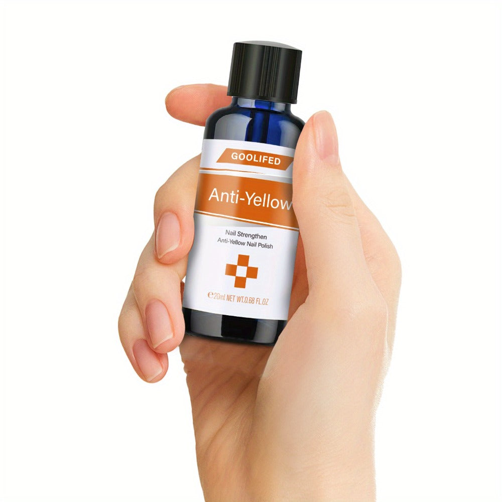 Anti-Yellowing Nail Strengthening Liquid, Extra Strong Nail Liquid, Softens And Moisturizes Nails And Cuticles, Keeps Nails Smooth And Shiny, Gentle And, Care Toes Nail And Fingers, for Men And Women Daily Nail Care