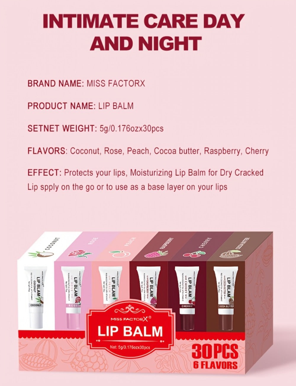 Lip Gloss Set 30pcs Gift Box - 6 Colors Glossy Liquid Lipstick, Moisturizing Waterproof Anti-Transfer Formula | Long-Lasting Shiny Lip Gloss for Women | Perfect Beauty Gift for Her