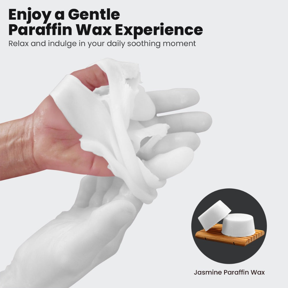 Paraffin Wax Machine for Hand and Feet, Touchscreen 3000ml Paraffin Wax Warmer with 6 Packs Wax (2.64 lbs), Paraffin Hot Wax Spa, Paraffin Bath for Home Use