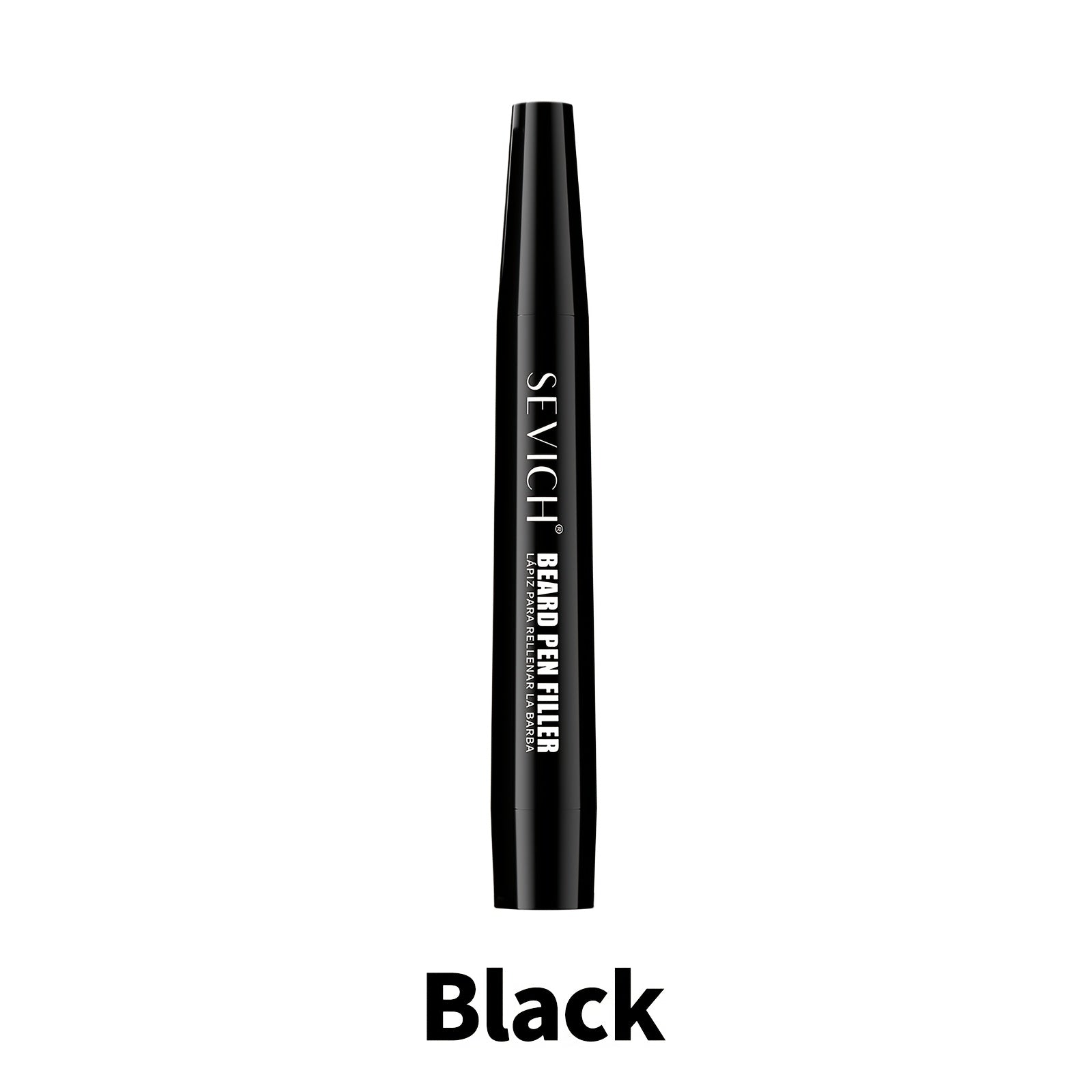 Men Beard Pen Kit, Beard Pencil Filler With Hair Brush Long Lasting Waterproof Beard Pen Father and Boyfriend'S gift Halloween dress-up