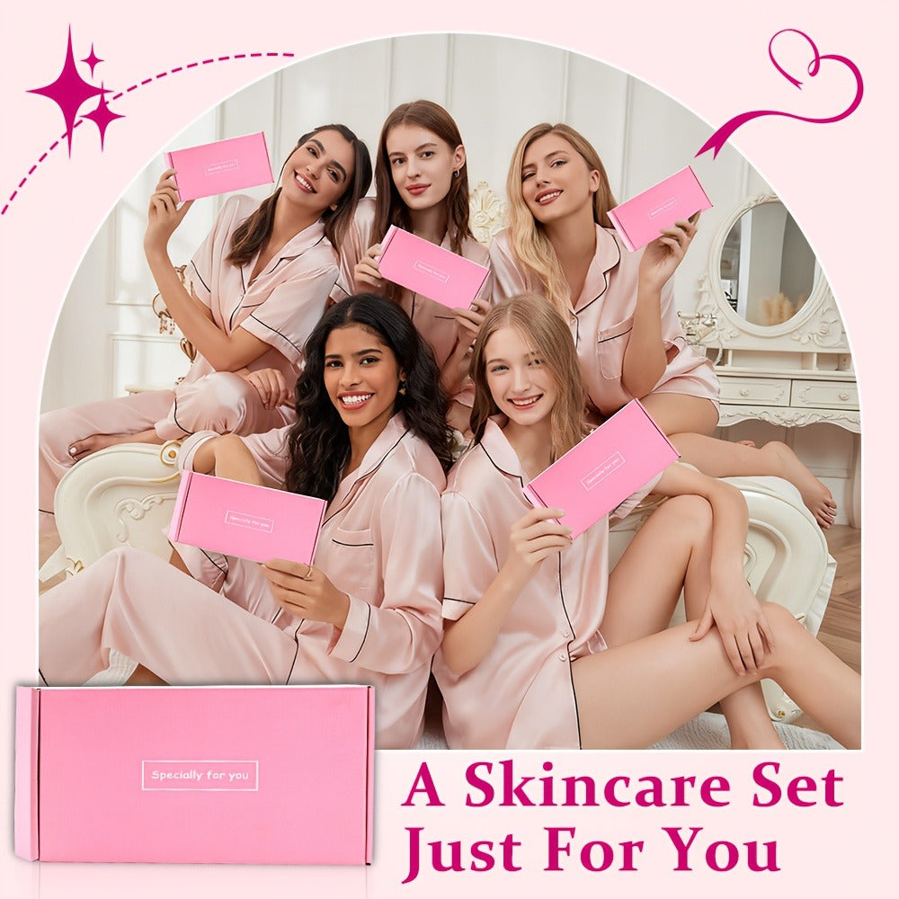 30pcs Skincare Gift Box, Rich In Various Fruit Extracts, Moisturizing And Hydrating Without Being Greasy, An Ideal Choice for Winter Hydration, Perfect for Giving to Family And Friends for Christmas., Holiday Gifts, Daily Hydration
