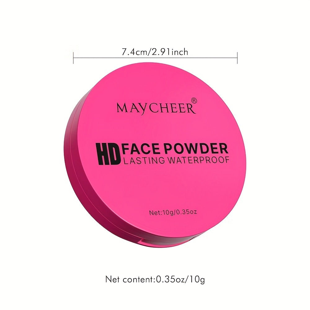 Powder Foundation Waterproof Matte — Full Coverage Non-Cakey Formula | All Skin Types | Light to Medium Tone | 0.31 oz Compact