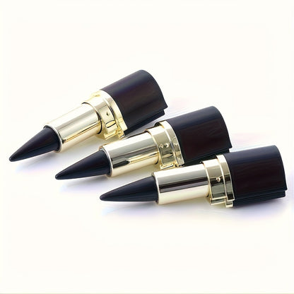 Waterproof Eyeliner Matte Black Cream 6-Pack, Anti-Smudge Long-Lasting Formula, Easy Apply Beginner-Friendly Eyeliner Pen Set for Precise Lines