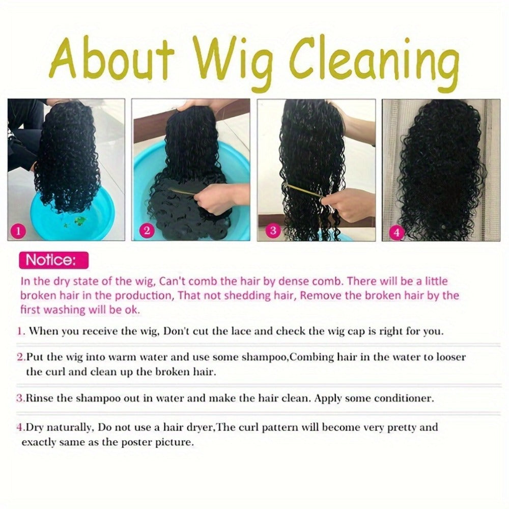 Human Hair Wig with Bangs 250% Density Straight Wig for Women Full Machine Made Wig Natural Black Rose Net Cap Daily Wear Party Festival 10-18 Inch