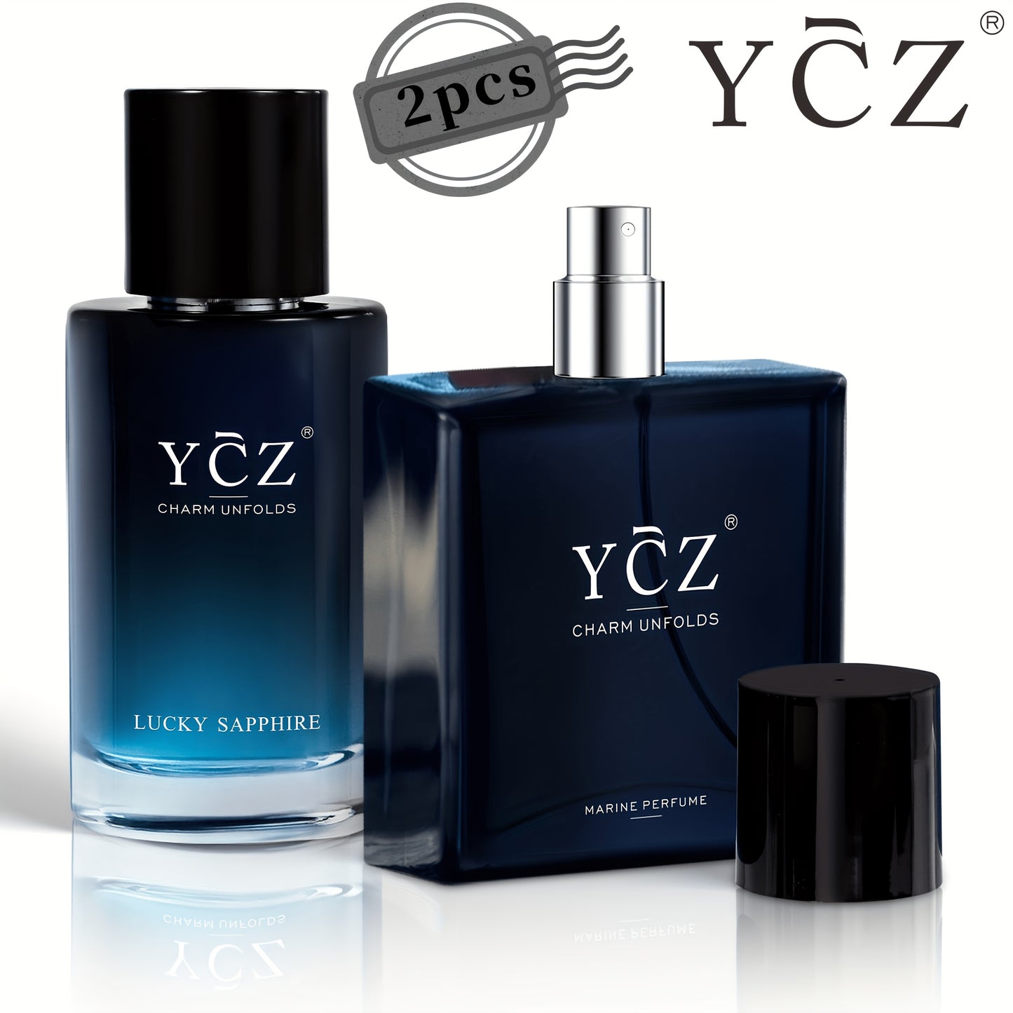 Cologne for Men Gift Set Eau de Cologne & Aftershave Woody Aromatic Grapefruit Ginger Musk BPA-Free Long Lasting Scent 1pc 2pcs 4pcs 5pcs