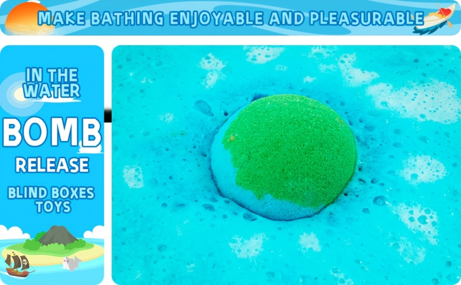 20pcs Bath Bombs with Surprise Inside - Colorful Animal & Ocean Theme, Lavender Scent, Educational Toys for Bath Time, Birthday & Easter Gifts for, Bath Toys, Playful Design, Durable Packaging
