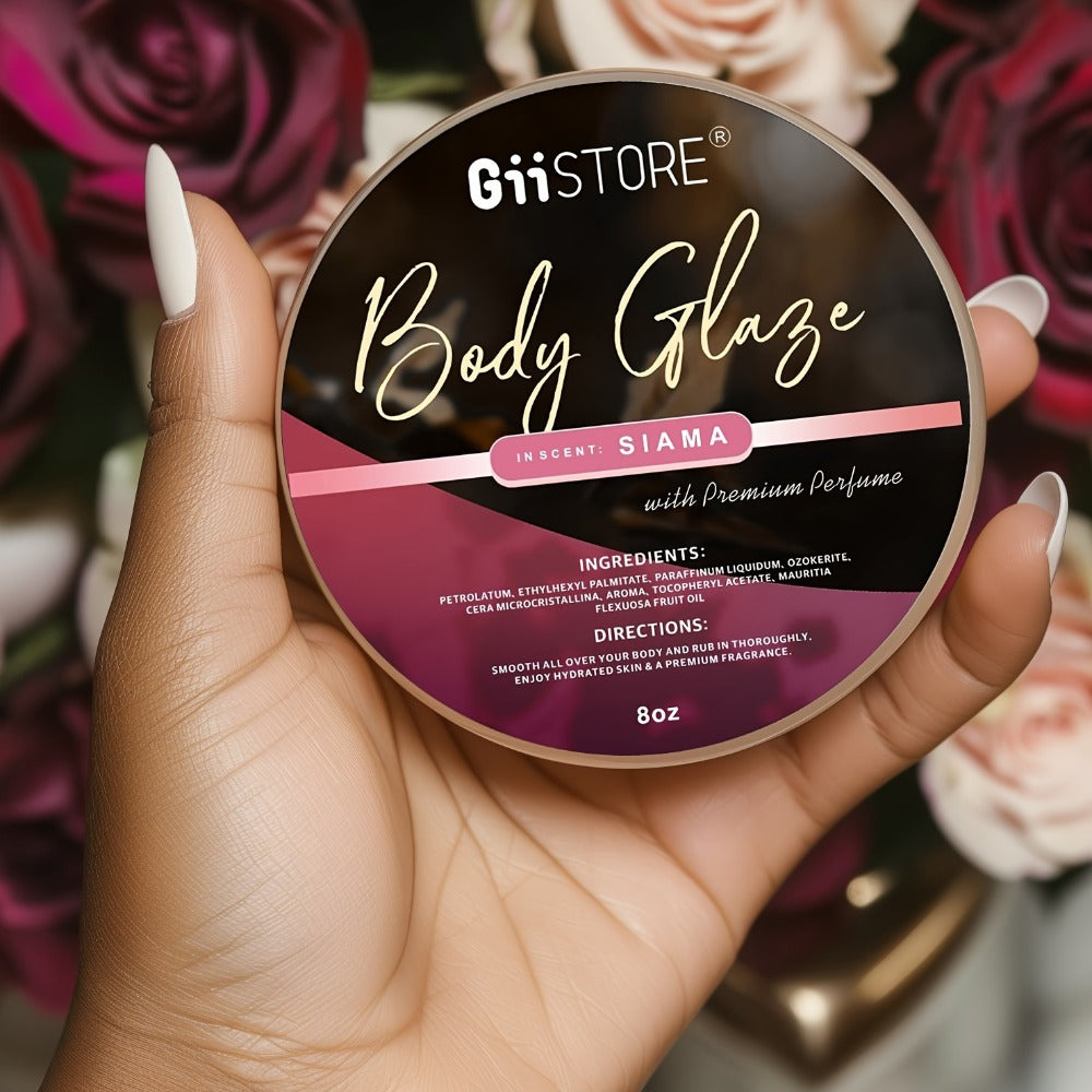 80oz Extra Large Jar Of Body Glaze, with Charming Fragrance, 5 Flavors, Moisturizing The Body, Strawberry Cake Body Glaze