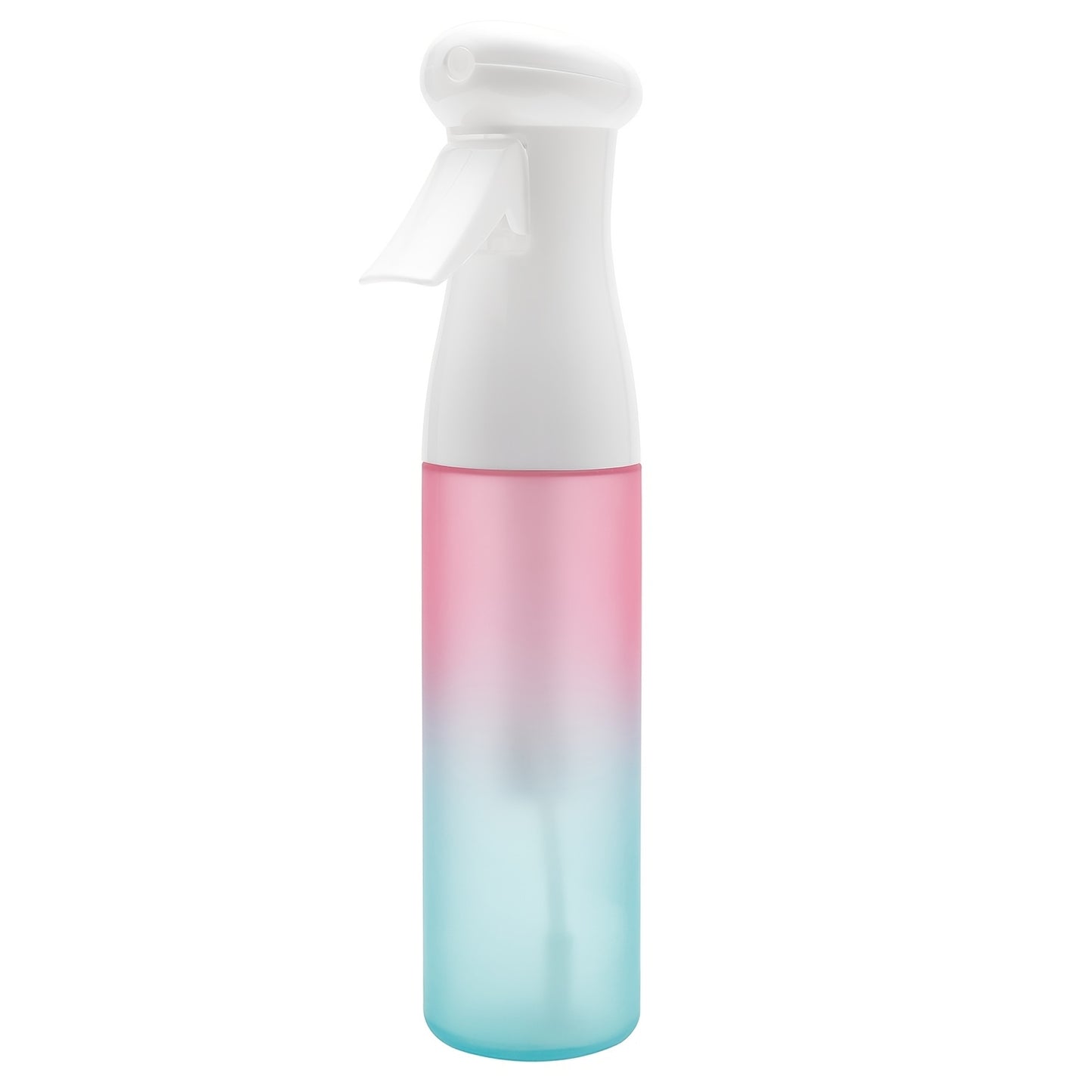 Barber Spray Bottle Fine Mist 300ml Frosted Anti-Slip BPA Free Hair Spray Water Bottle for Curly Hair Styling Salon Skincare Gardening Plant Misting Gradient Color