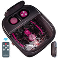 Remote Temperature Control Collapsible Foot Spa. Foot Bath with Heat, Bubble And Massager, Foot Spa Tub with 3 Pedicure Attachments, Foot Soak Tub with Handle. Best Gift for Women Or Mon. Best Mothers Day Gifts